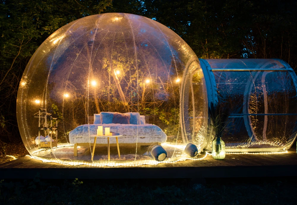 giant inflatable bubble tent